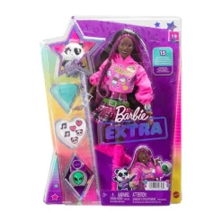 Online Barbie - Muñeca Extra - Mechas rosas Muñecas
