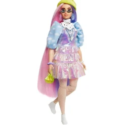 Best - Muñeca Extra - Pelo rosado y violeta Muñecas