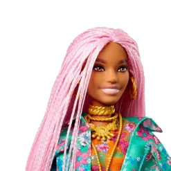 Discount Barbie - Muñeca Extra - Trenzas rosas Muñecas