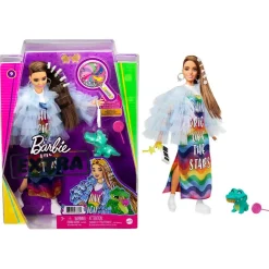 Best Barbie - Muñeca Extra - Vestido arcoíris Muñecas