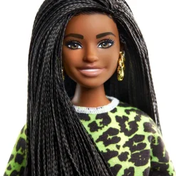 Best - Muñeca Fashionista - Camiseta neón leopardo Muñecas