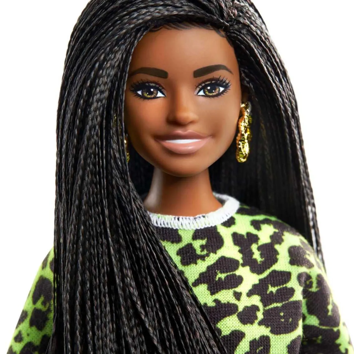 Best - Muñeca Fashionista - Camiseta neón leopardo Muñecas