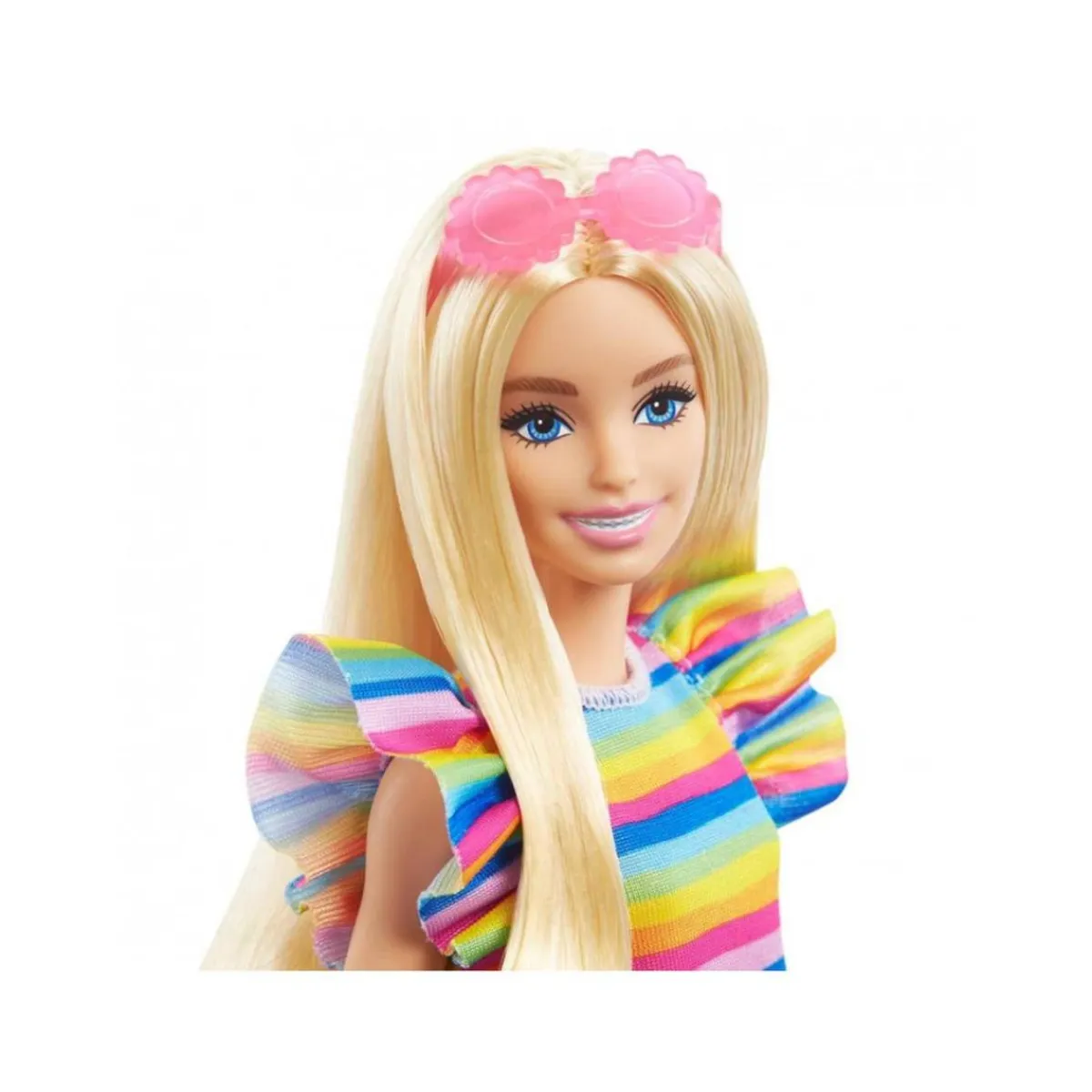 Barbie - Muñeca Fashionista con ortodoncia*MATTEL Discount