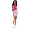 Sale Barbie - Muñeca Fashionista con Vestido Rosa Metálico ㅤ Muñecas
