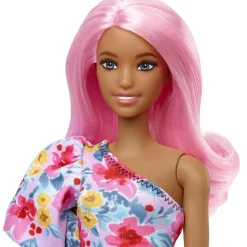 Barbie - Muñeca Fashionista con Gafas y Vestido Floral ㅤ*MATTEL
