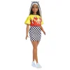 - Muñeca fashionista - Top con llamas y falda a cuadros*BARBIE Discount