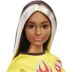 - Muñeca fashionista - Top con llamas y falda a cuadros*BARBIE Discount
