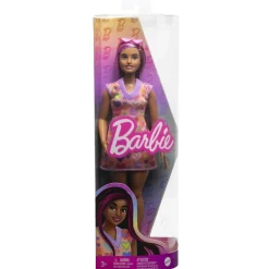 Sale Barbie - Muñeca Fashionista con vestido de corazones y accesorios de moda ㅤ Muñecas