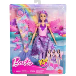 Sale Barbie - Muñeca Moda Fantasía Sirena Muñecas