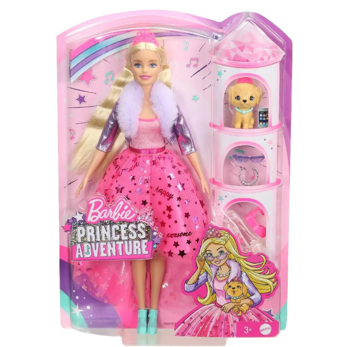 - Muñeca Rubia Princess Adventure*BARBIE Clearance