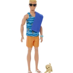 Sale Barbie - Muñeco Ken con tabla de surf ㅤ Muñecas