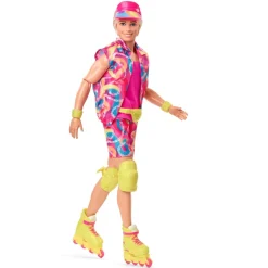 Barbie - Muñeco patinador con estilo retro y patines en línea ㅤ*MATTEL Hot