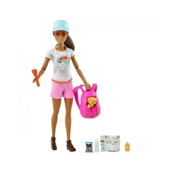 New Barbie - Playset bienestar excursionista Muñecas