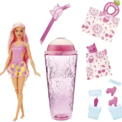 Barbie - Pop Reveal Serie frutas: Fresas Muñecas