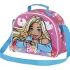 Best Barbie - Portameriendas Infantil Rosa 3D ㅤ Material Escolar
