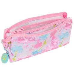 Hot Barbie - Portatodo Triple - Colección Painterly Material Escolar