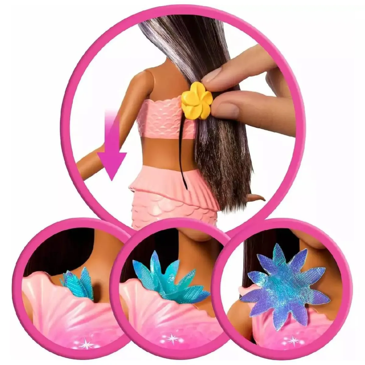 Online - Sirena Flores Mágicas - Morena Muñecas