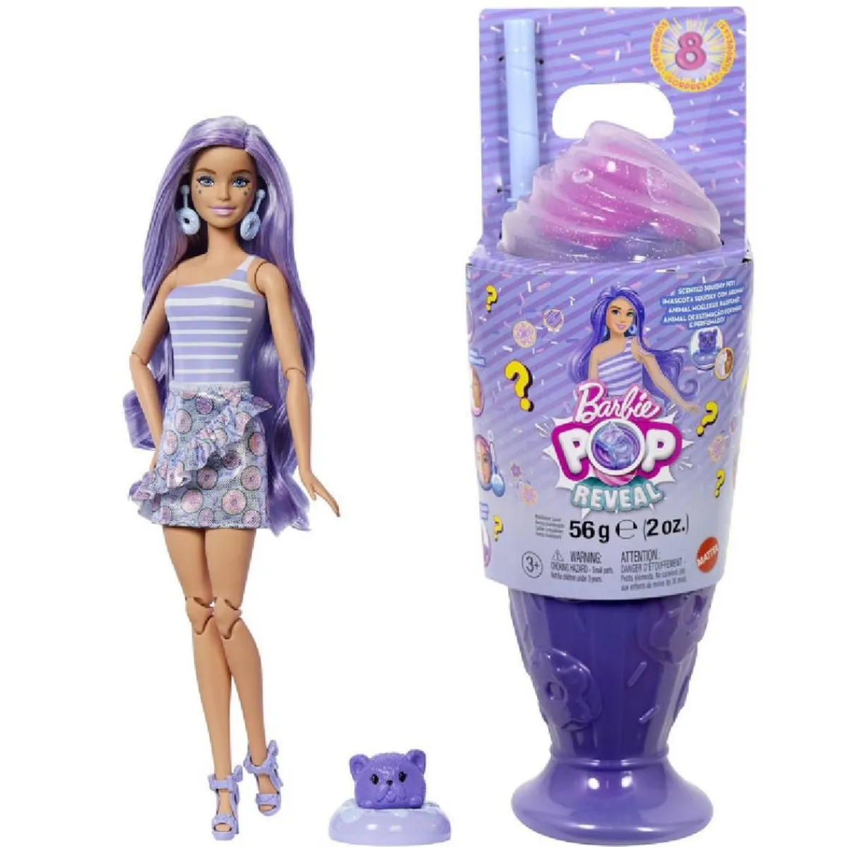 Pop Reveal Sweets - Vaso morado*BARBIE Sale