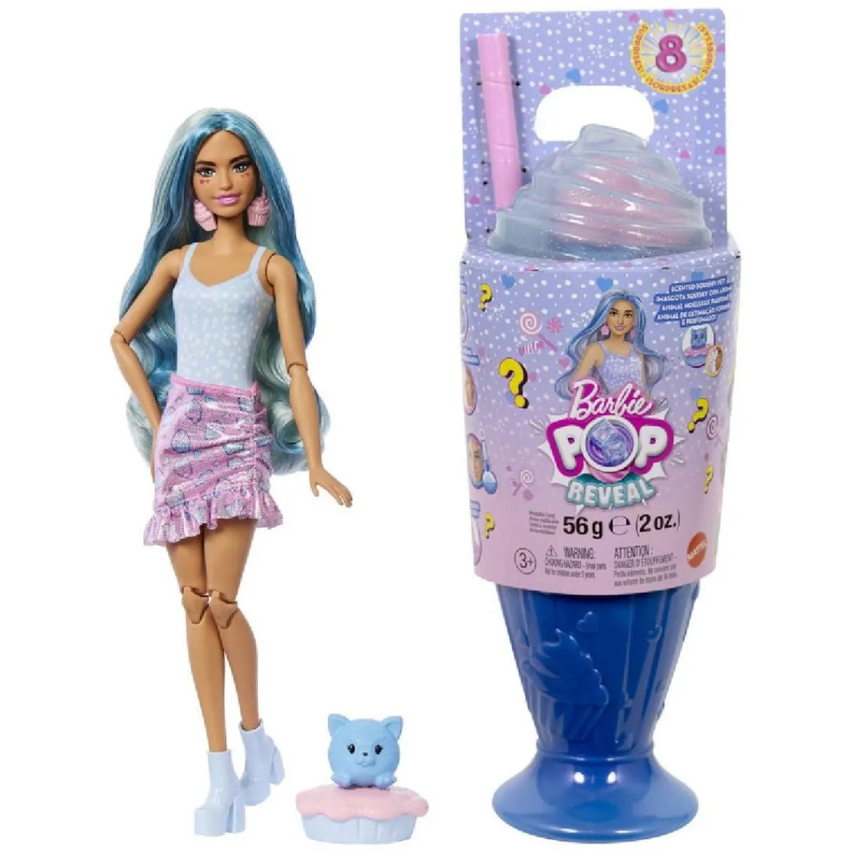 Pop Reveal Sweets - Vaso azul*BARBIE Outlet