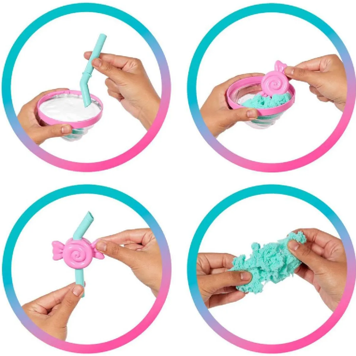 Pop Reveal Sweets - Vaso rosa*BARBIE Hot