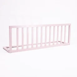 Outlet Barrera de cama de Madera Natural Rosa Seguridad·Antigolpes Y Reductores