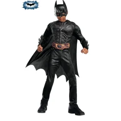 Batman - Disfraz infantil Batman Black Line deluxe 5-7 años*RUBIE'S Clearance
