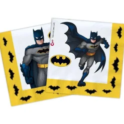 New Batman - Pack 20 Servilletas Artículos De Fiesta Y Regalos