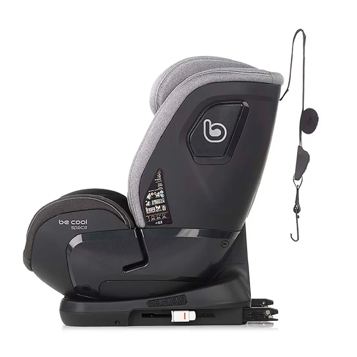 Discount - Silla de coche Space i-Size iron (76-150cm) Sillas De Coche·Desde 76 A 150 Cm