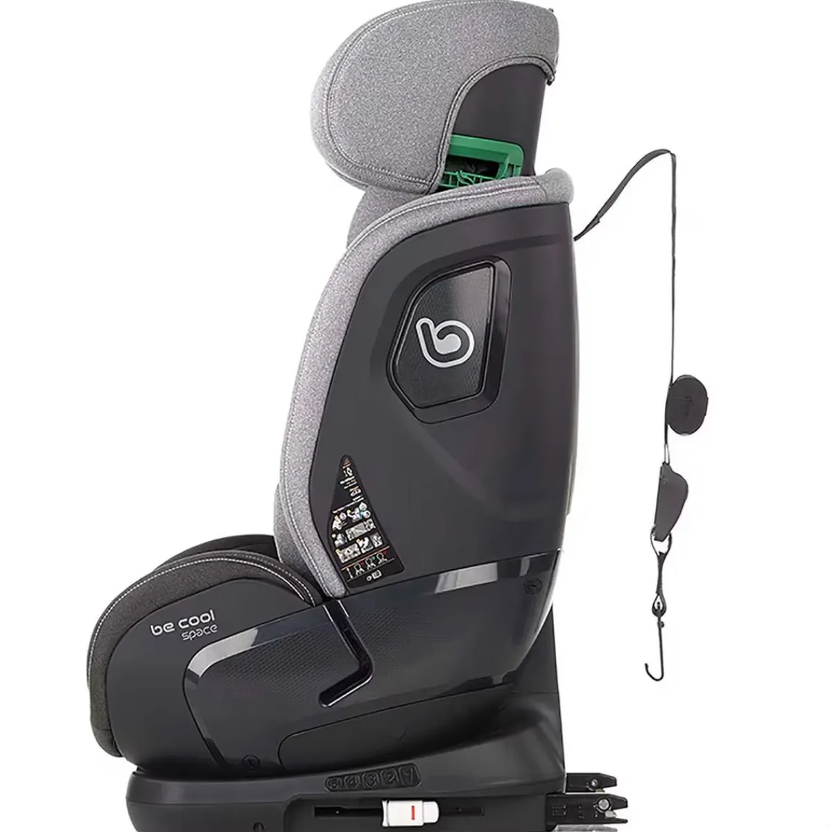 Discount - Silla de coche Space i-Size iron (76-150cm) Sillas De Coche·Desde 76 A 150 Cm