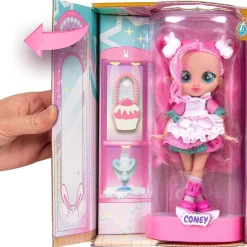 Hot Bebés Llorones - Best Friends Forever Serie 3 Coney con pelo largo y 9 accesorios ㅤ Muñecas