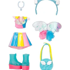 Discount Bebés Llorones - Best Friends Forever Serie 3 Jenna con pelo largo y 9 accesorios ㅤ Muñecas