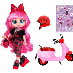 Hot Best Friends Forever Serie 3 Lady con pelo largo y 9 accesorios Muñecas