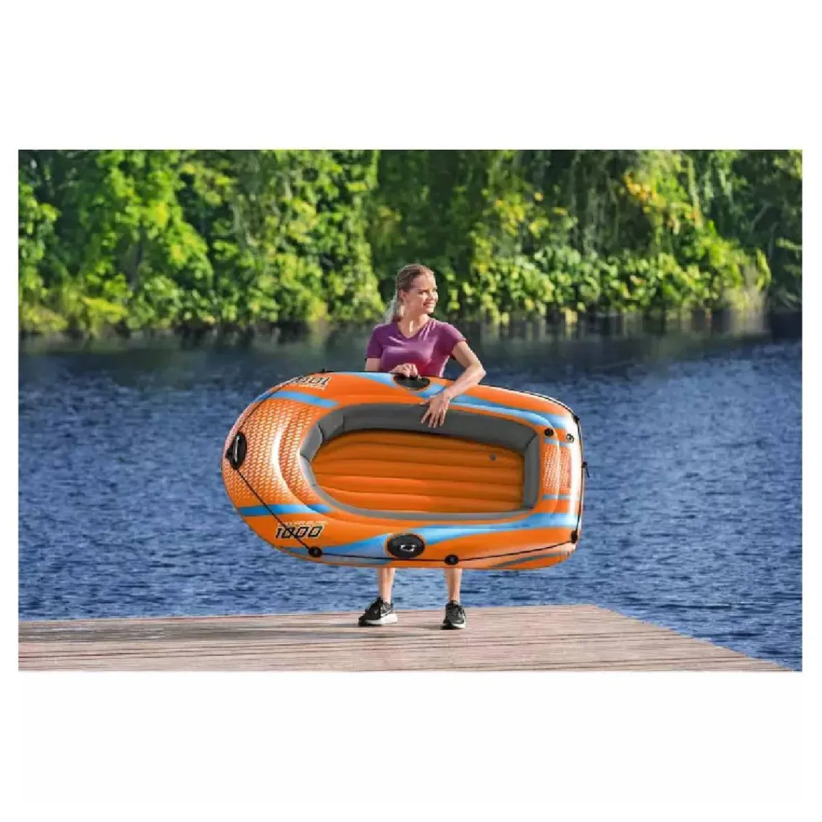 Sale - Barca hinchable Kondor Elite 1000 Piscinas|Juguetes De Verano