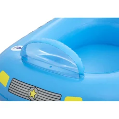 New Bestway - Coche de policía hinchable con sonido Piscinas|Juguetes De Verano