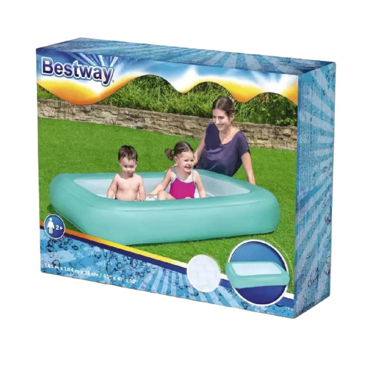 - Piscina hinchable infantil Aquababes*BESTWAY Best