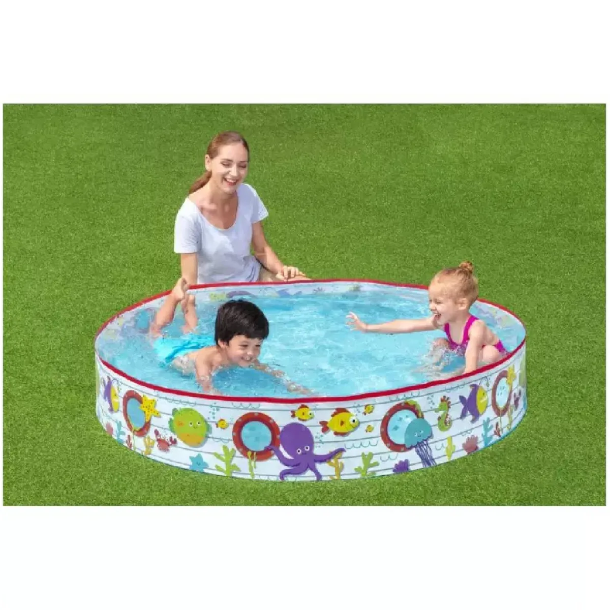 Best - Piscina infantil hinchable Mundo Submarino Piscinas|Juguetes De Verano