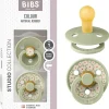 - Pack 2 chupetes Colour 0-6 meses - Jasmine sage*BIBS Outlet