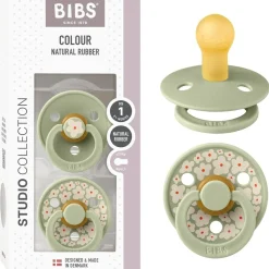 - Pack 2 chupetes Colour 0-6 meses - Jasmine sage*BIBS Outlet