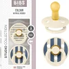 - Pack 2 chupetes Colour 6-12 meses - Ivory/steel blue*BIBS Discount