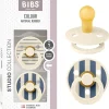 - Pack 2 chupetes Colour 0-6 meses - Ivory/steel blue*BIBS Clearance