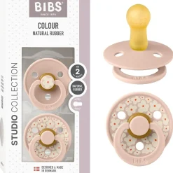 Hot - Pack 2 chupetes Colour 6-12 meses - Jasmine blush Biberones Y Chupetes·Chupetes