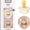 Best - Pack 2 chupetes Colour 0-6 meses - Ivory/Blush Biberones Y Chupetes·Chupetes
