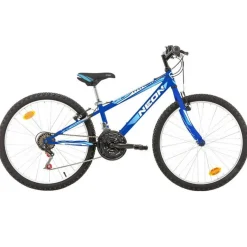 New Bicicleta Neon 24 Pulgadas Azul Bicicletas