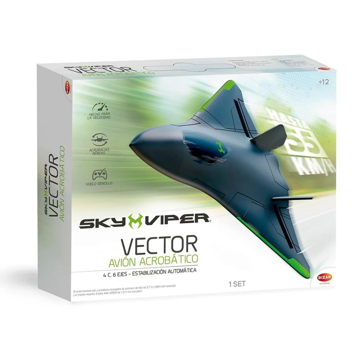 - Acrobático avión vector Sky Viper ㅤ Vehículos Y Circuitos