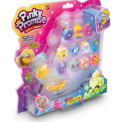 Outlet - Blíster promesa rosa, pack de 12 gemas para coleccionar, incluye joyas, pulsera y anillo, y una preciosa gema oculta rara para continuar tu colección (Varios modelos) ㅤ Coleccionables Y Mini Mundos