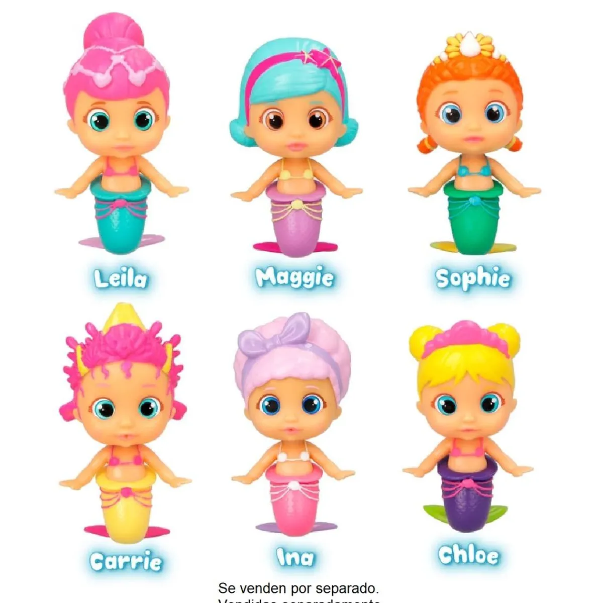 Bloopies - Muñeca Sirena Mágica en Botella (Varios modelos) ㅤ*IMC Online