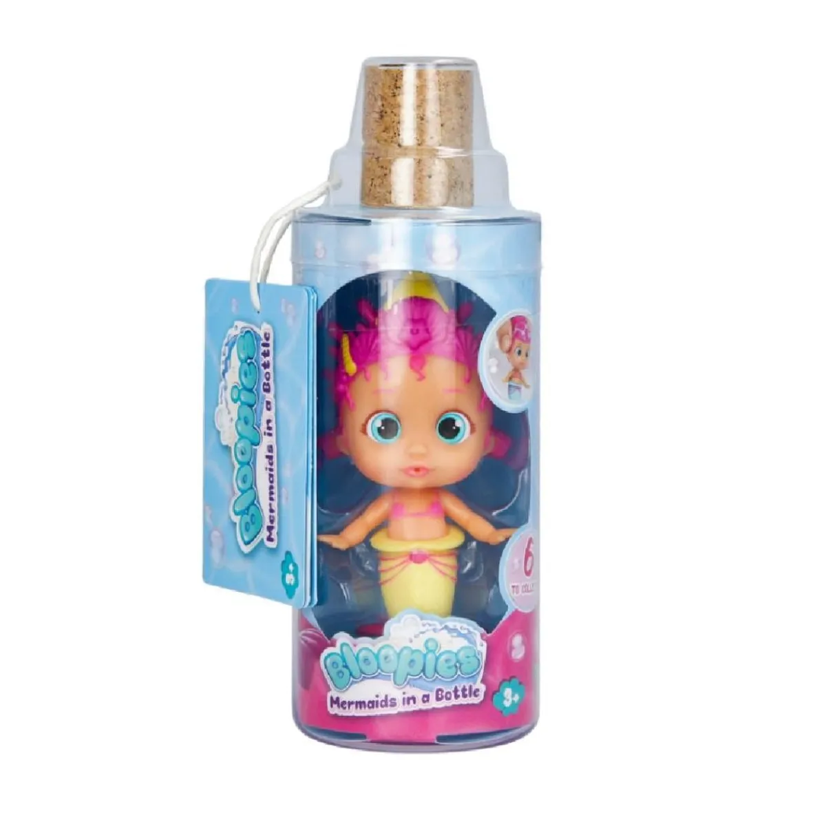 Bloopies - Muñeca Sirena Mágica en Botella (Varios modelos) ㅤ*IMC Online
