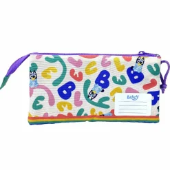 Bluey - Portatodo triple - Colección Rainbow*C Y P BRANDS