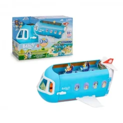 Best Bluey - Avión 3 en 1 Coleccionables Y Mini Mundos