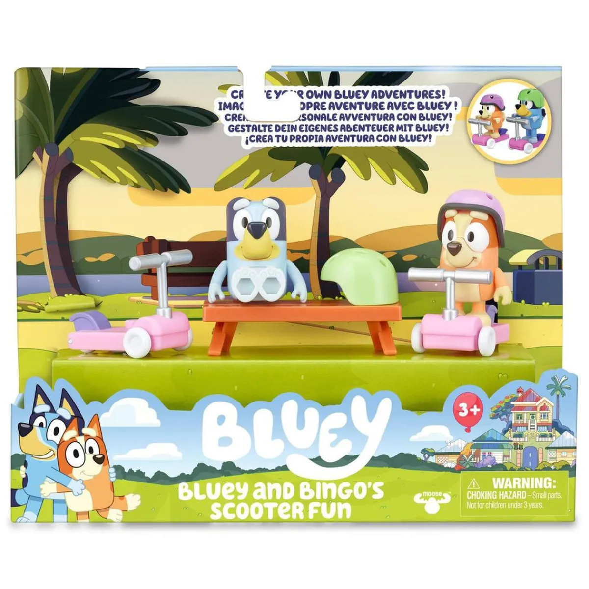 Online Bluey - Mini playset vehículos (varios modelos) Coleccionables Y Mini Mundos